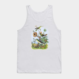 BIRDS Wildlife Illustration Tank Top